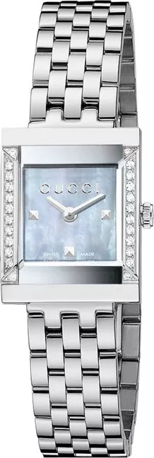 MSP: 85008 Gucci G-Frame Diamond Watch 19 mm x 24 mm 45,700,000