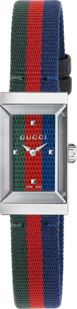 MSP: 90735 Gucci G-Frame Ladies Nylon Watch 14mm 22,720,000
