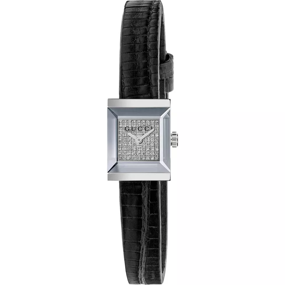 Gucci G-Frame Diamond Watch 14 x 18mm