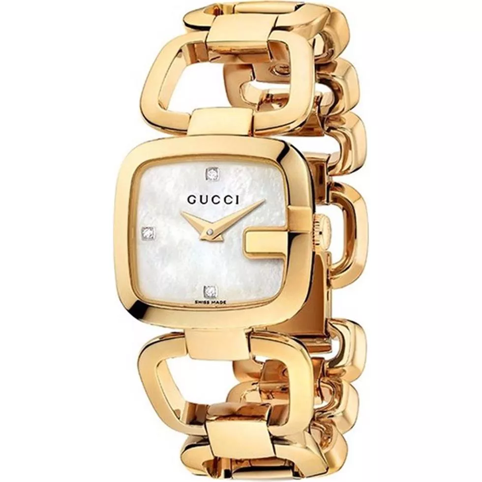 Gucci G-Gucci Diamonds Watch 24x 22.5mm