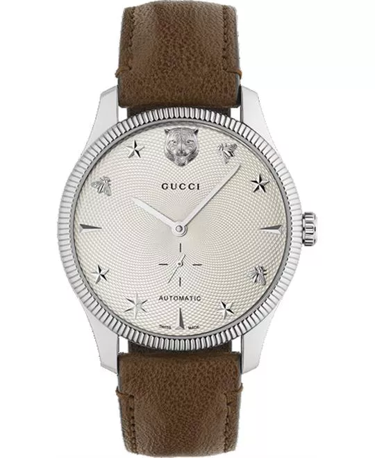 Gucci G-Timeless Automatic Silver Watch 40mm