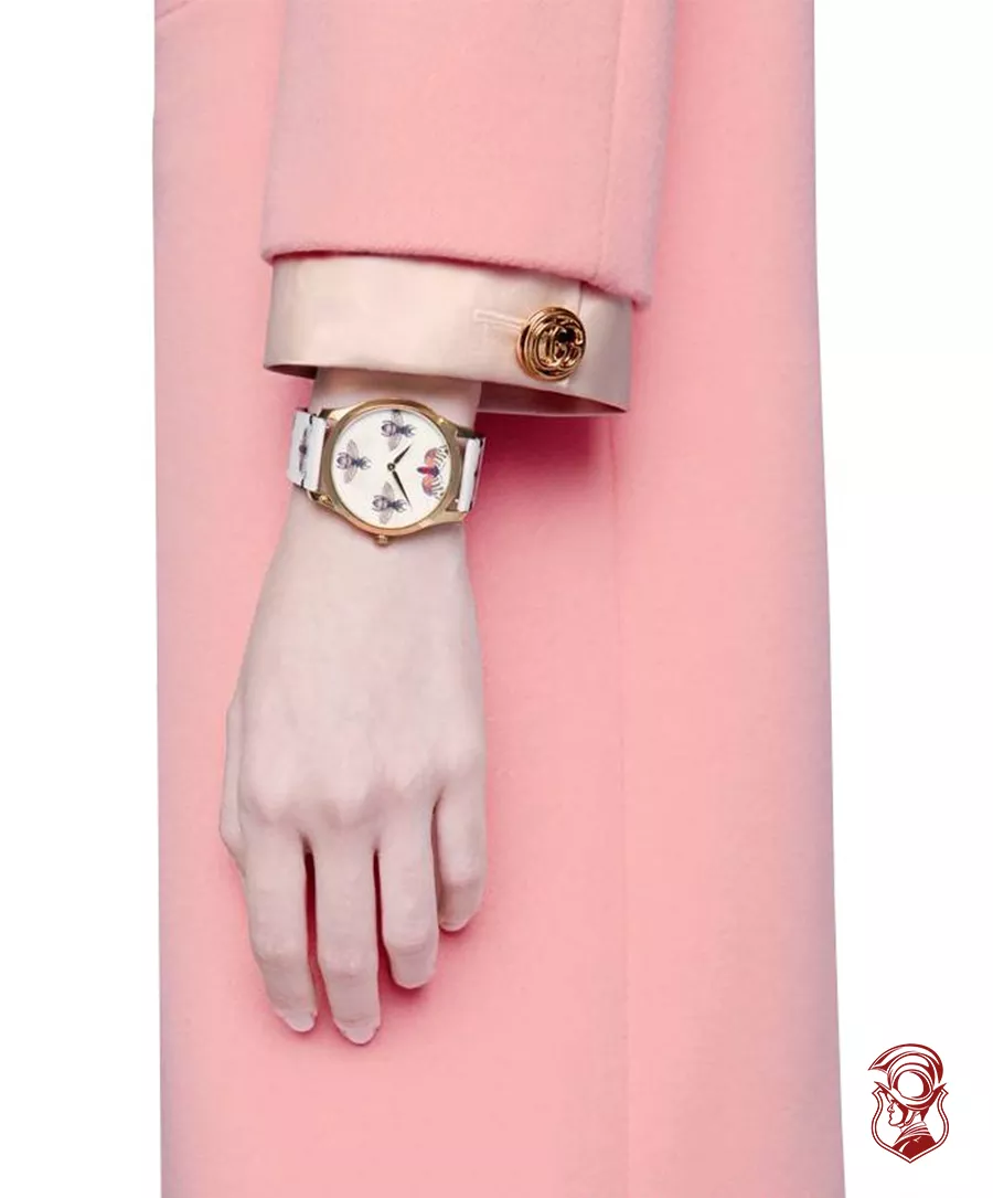 Gucci G-Timeless Bee & Butterfly Watch 38mm