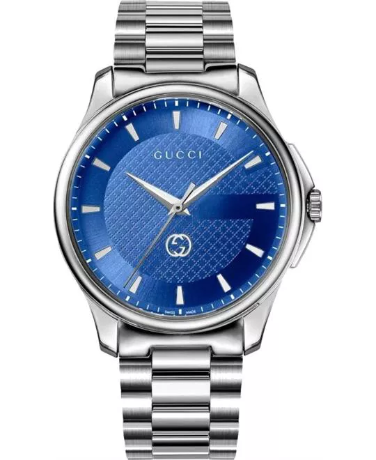 Gucci G Timeless Blue Tone Watch 40mm