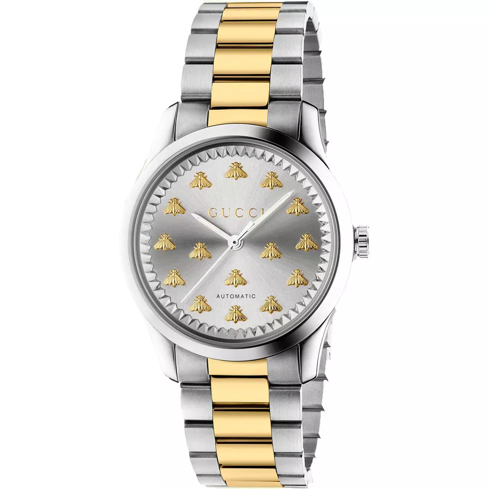 Gucci G-Timeless Automatic 18k Watch 38mm