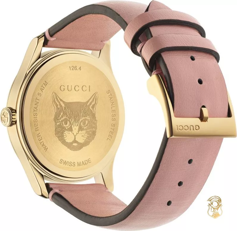 Gucci G-timeless Pink Blooms Watch 38mm