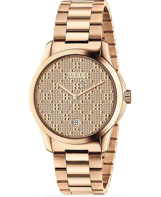Gucci G-Timeless Rose Gold Watch 38mm