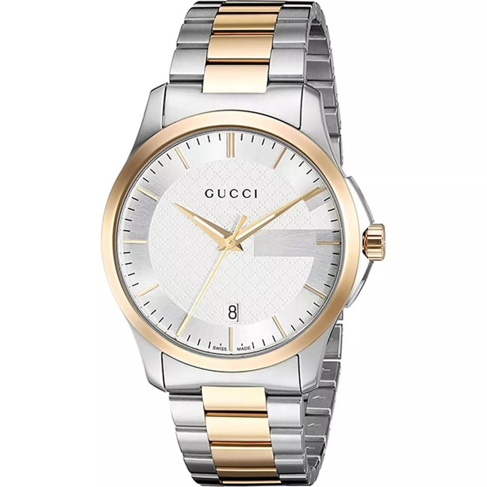 GUCCI G-Timeless Silver Watch 38mm
