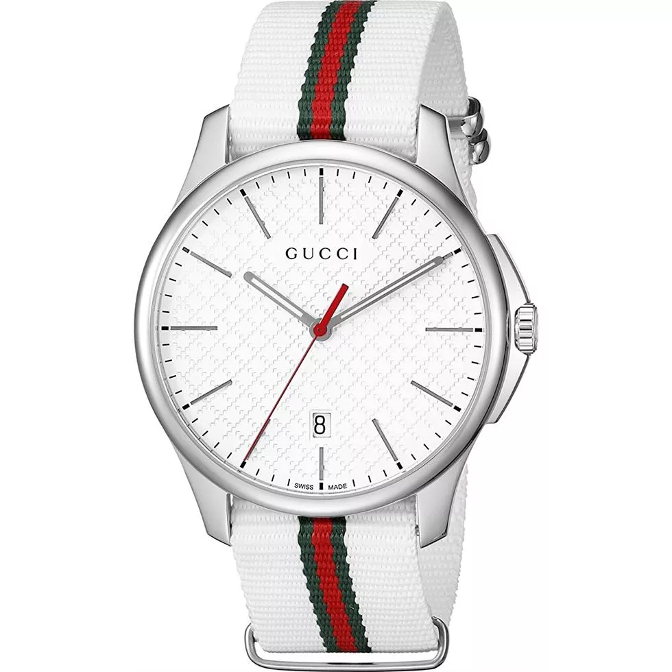 Gucci G-Timeless Silver Watch 41mm