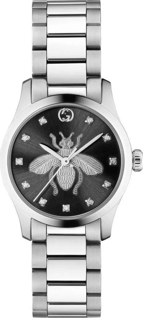 MSP: 97929 Gucci G-Timeless Silver Watch 27mm 35,320,000