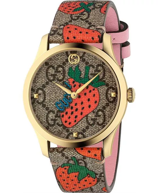 Gucci G-Timeless Strawberry Watch 38mm