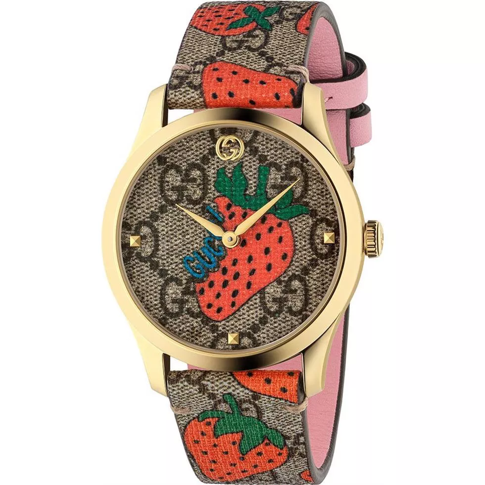 Gucci G-Timeless Strawberry Watch 38mm