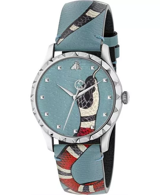 Gucci G- Timeless Textured Men's Watch 38mm