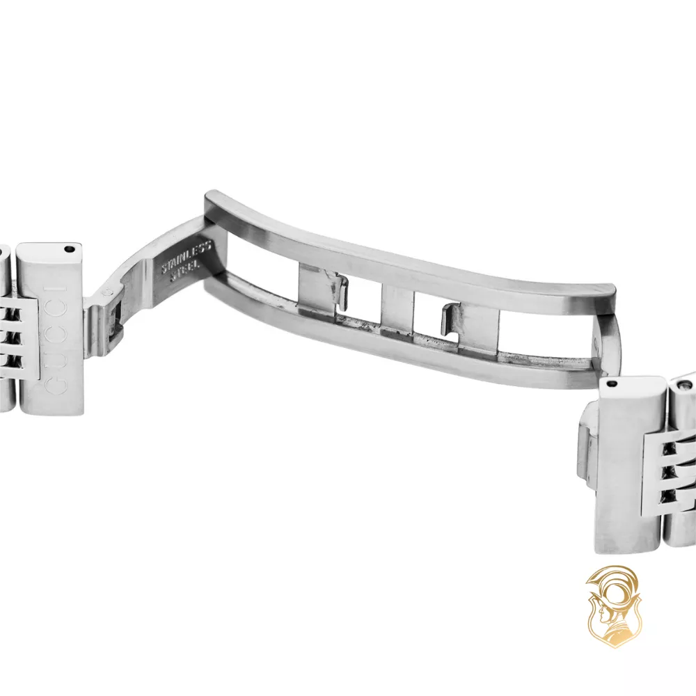 Gucci G-Timeless White Stainless Steel Watch 38mm
