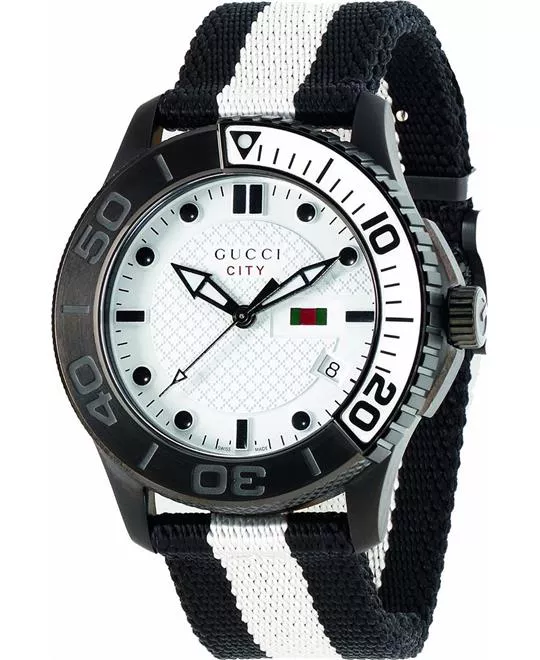 GUCCI G-Timeless XL White Watch 44mm