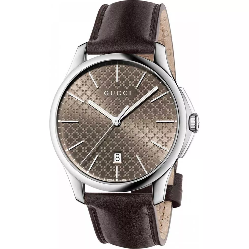 GUCCI G-Timeless Diamond Pattern Watch 40mm