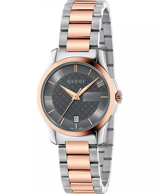 GUCCI G-Timeless  Grey Dial Ladies Watch 27mm