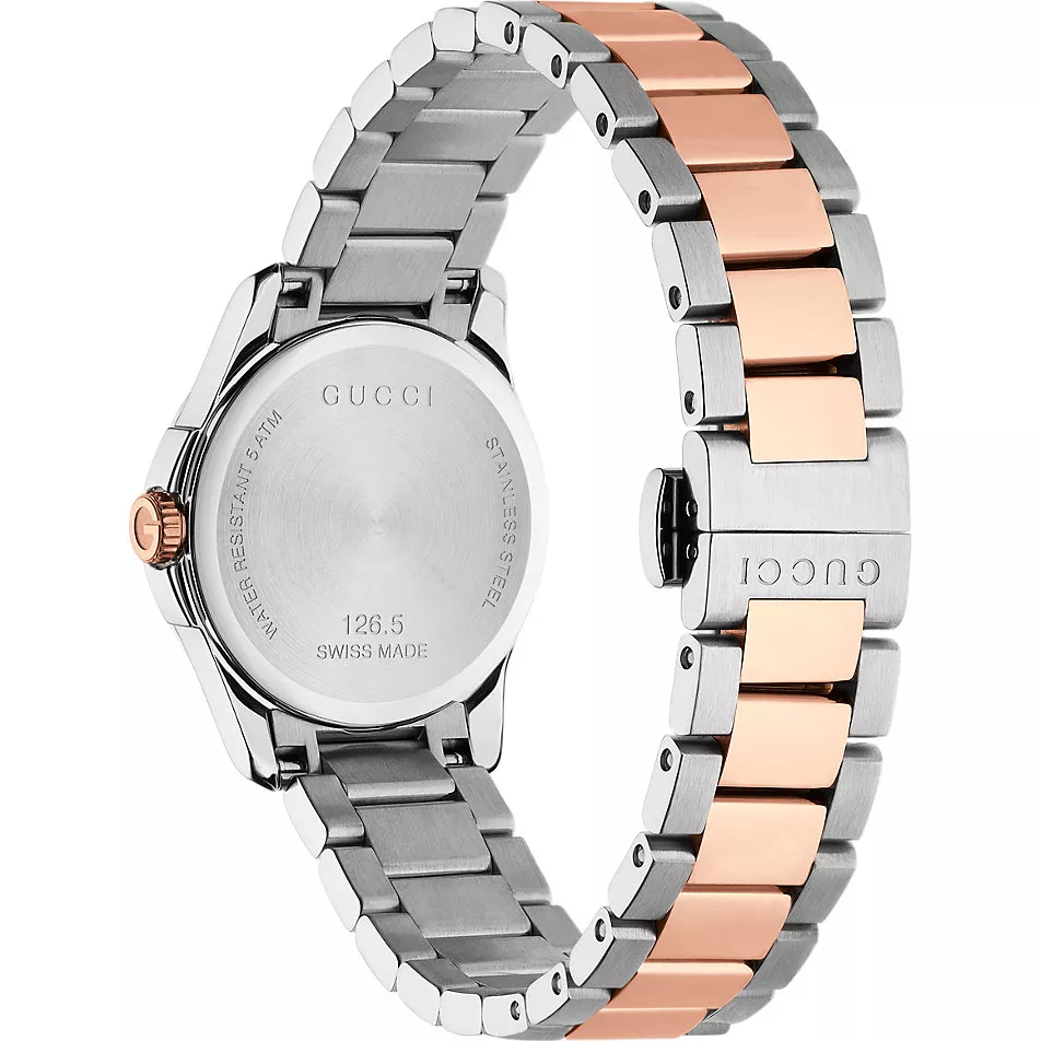 Gucci G-Timeless Silver Ladies Watch 27mm