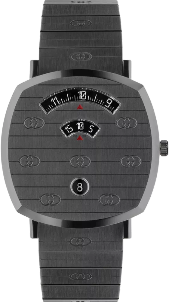 MSP: 93977 Gucci Grip Titanium Watch 38mm 44,192,000