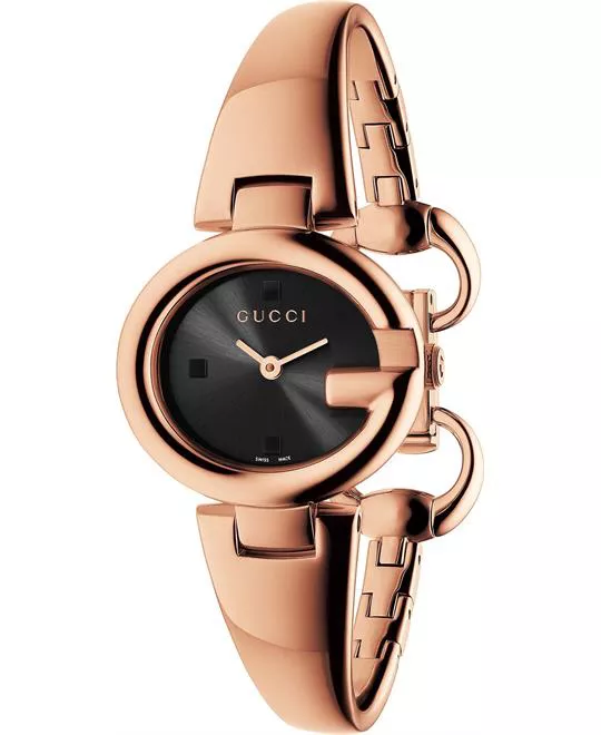 Gucci Guccissima PVD Rose Gold Watch 27mm