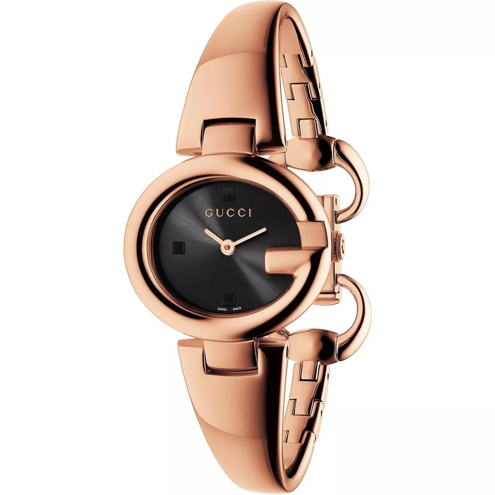 Gucci Guccissima PVD Rose Gold Watch 27mm