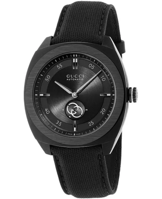 Gucci Interlocking G Automatic Black-Tone Watch 41mm