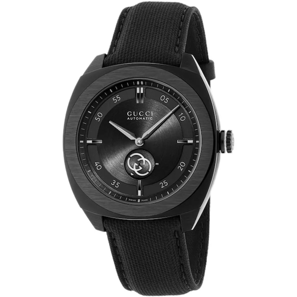 Gucci Interlocking G Automatic Black-Tone Watch 41mm