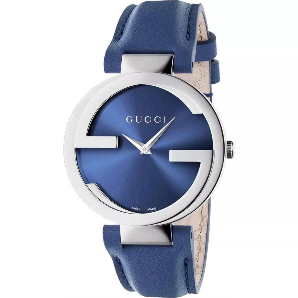 GUCCI Interlocking-G Blue  Watch 37mm