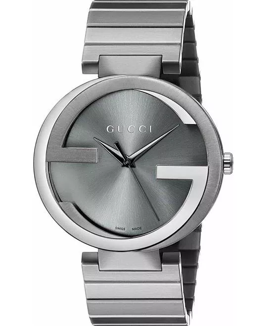 Gucci Interlocking  Men's Stainless Steel Watch 42mm