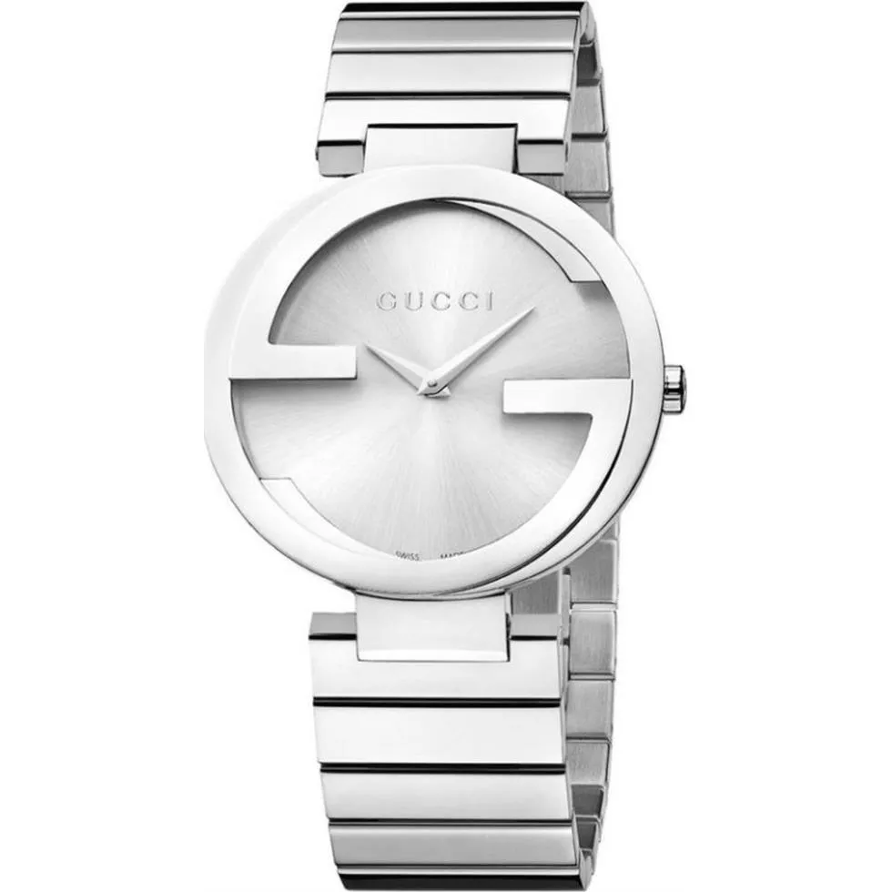 Gucci Interlocking Silver Watch 37mm