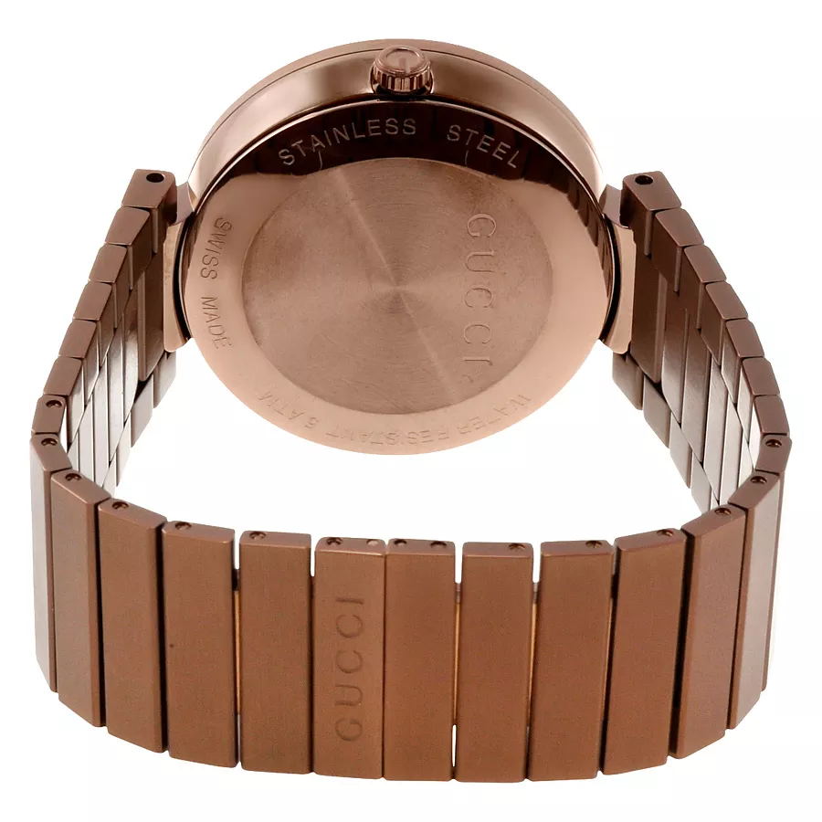 GUCCI Interlocking XL Brown PVD Watch 42mm