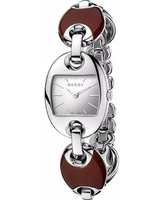 Gucci Marina Chain Silver Ceramic Watch 26mm