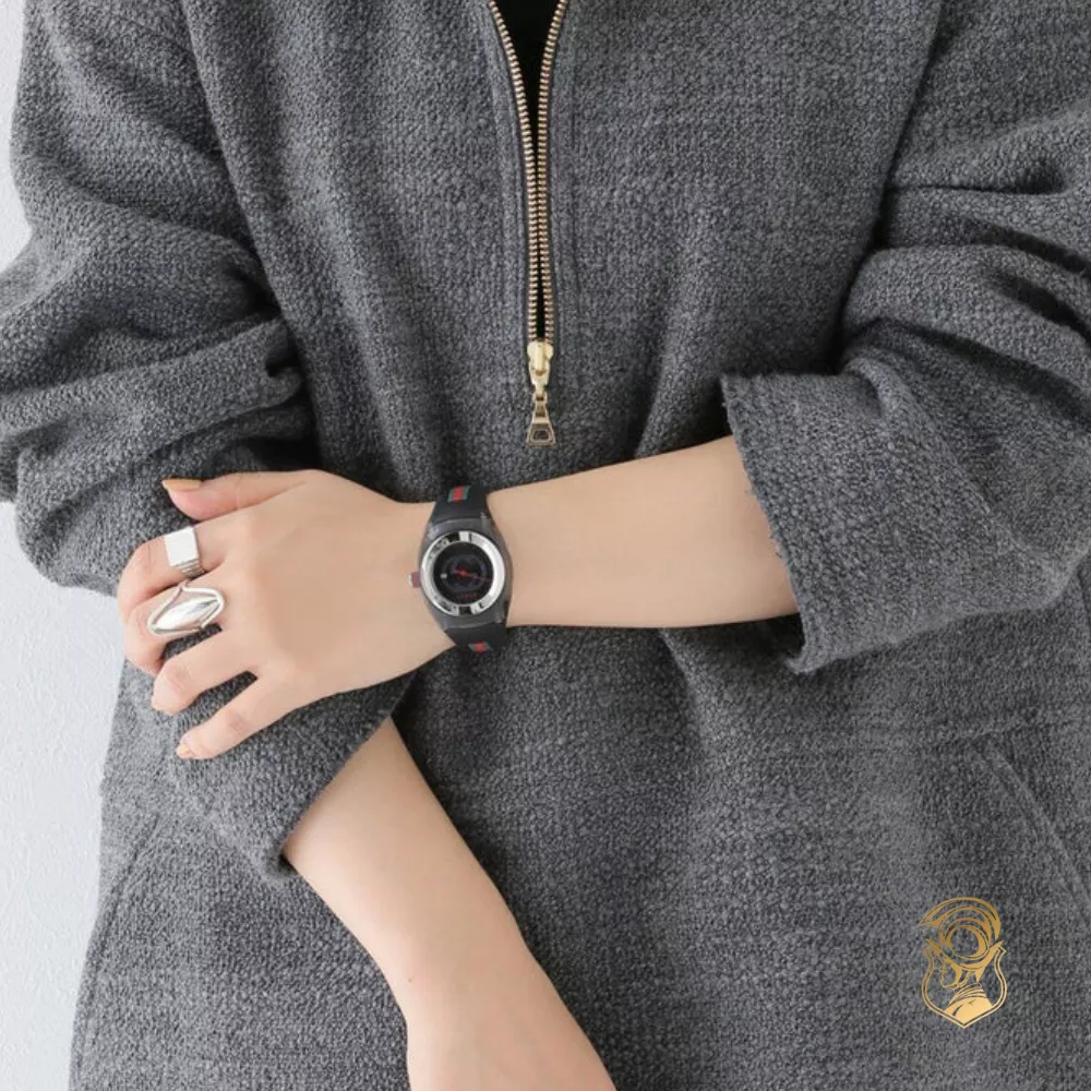 Gucci Sync Black Dial Watch 36mm