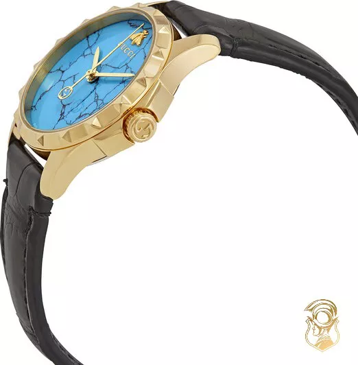 Gucci Turquoise Blue Watch 27mm
