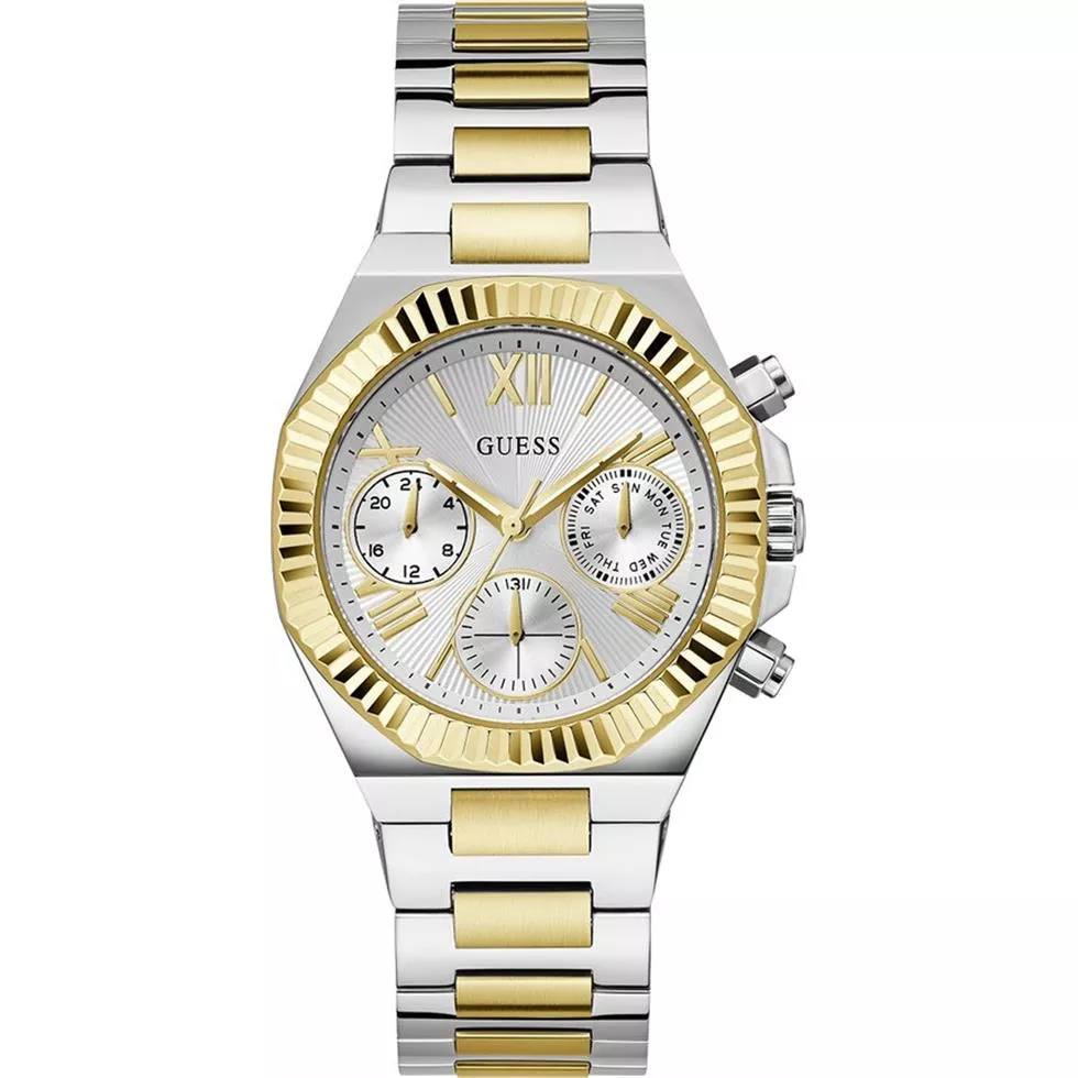 Guess 2-Tone Multi-function Watch 38mm