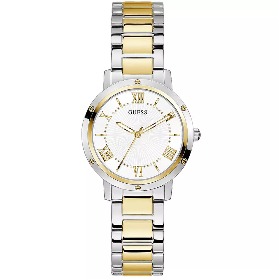 Guess Classic 2-Tone Watch 34mm