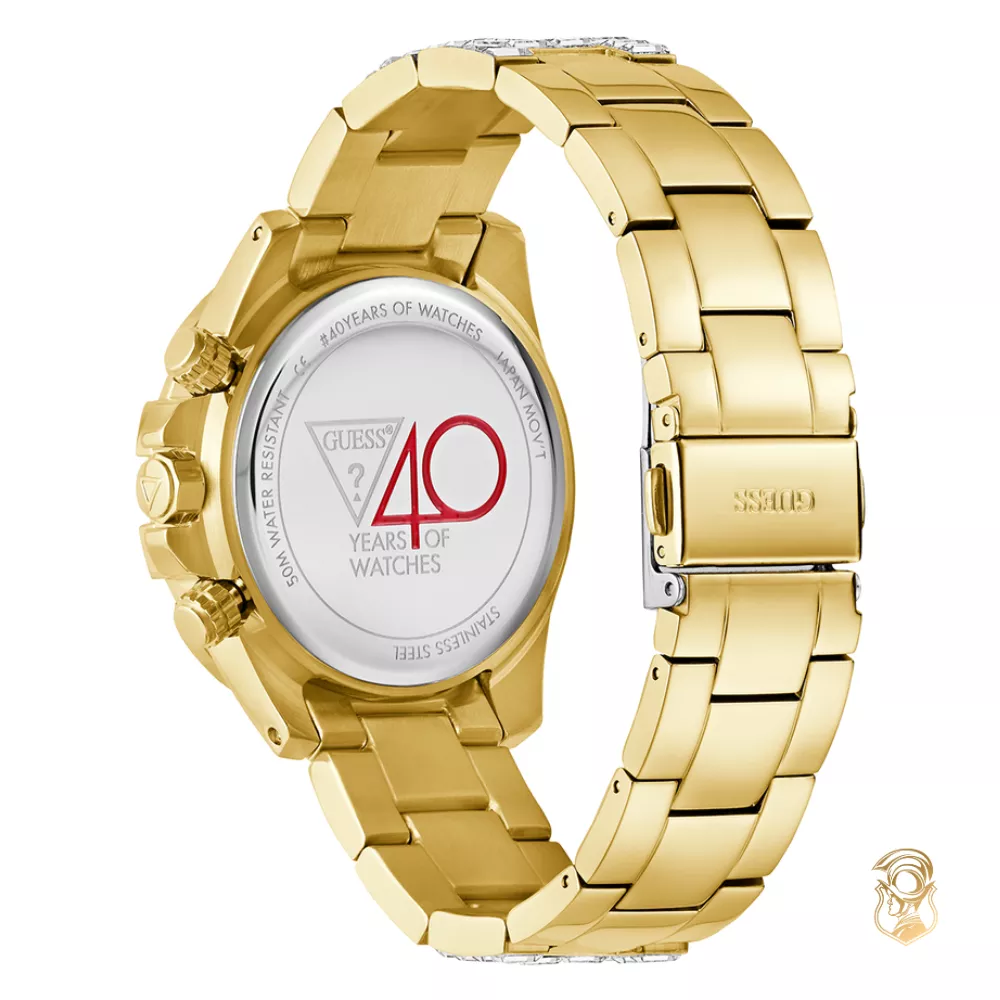 Guess 40th Anniversary Gold-Tone Limited Edition Watch 39mm