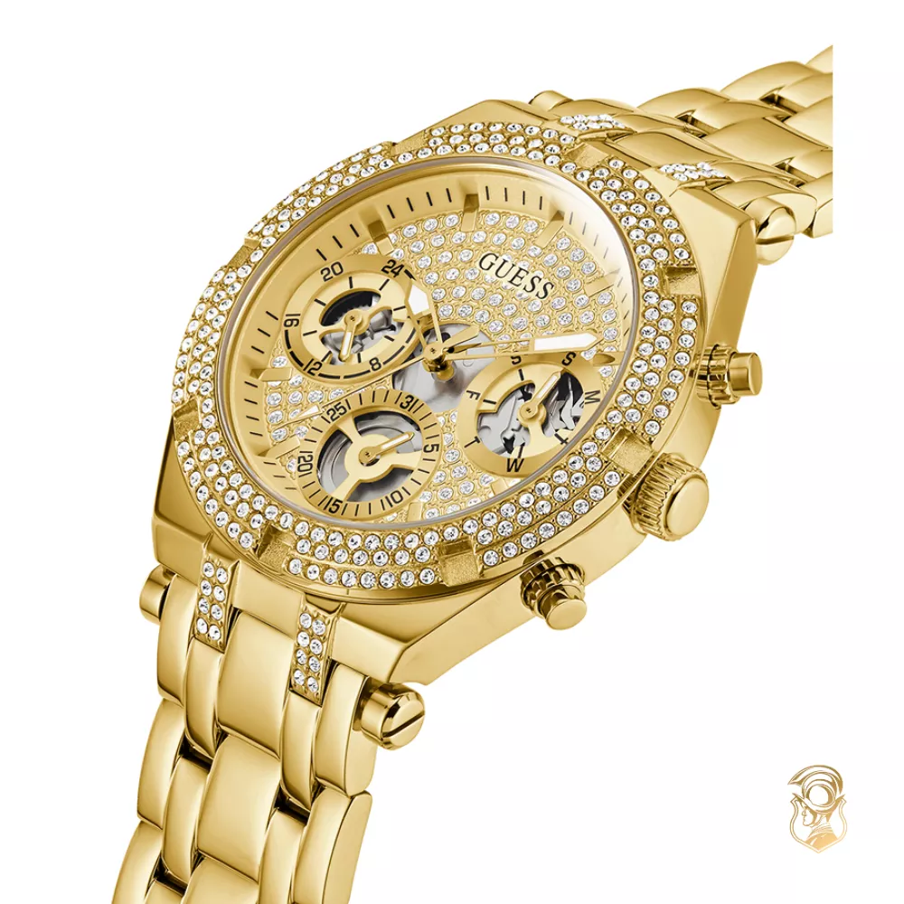 Guess Allara Gold Tone Watch 38mm