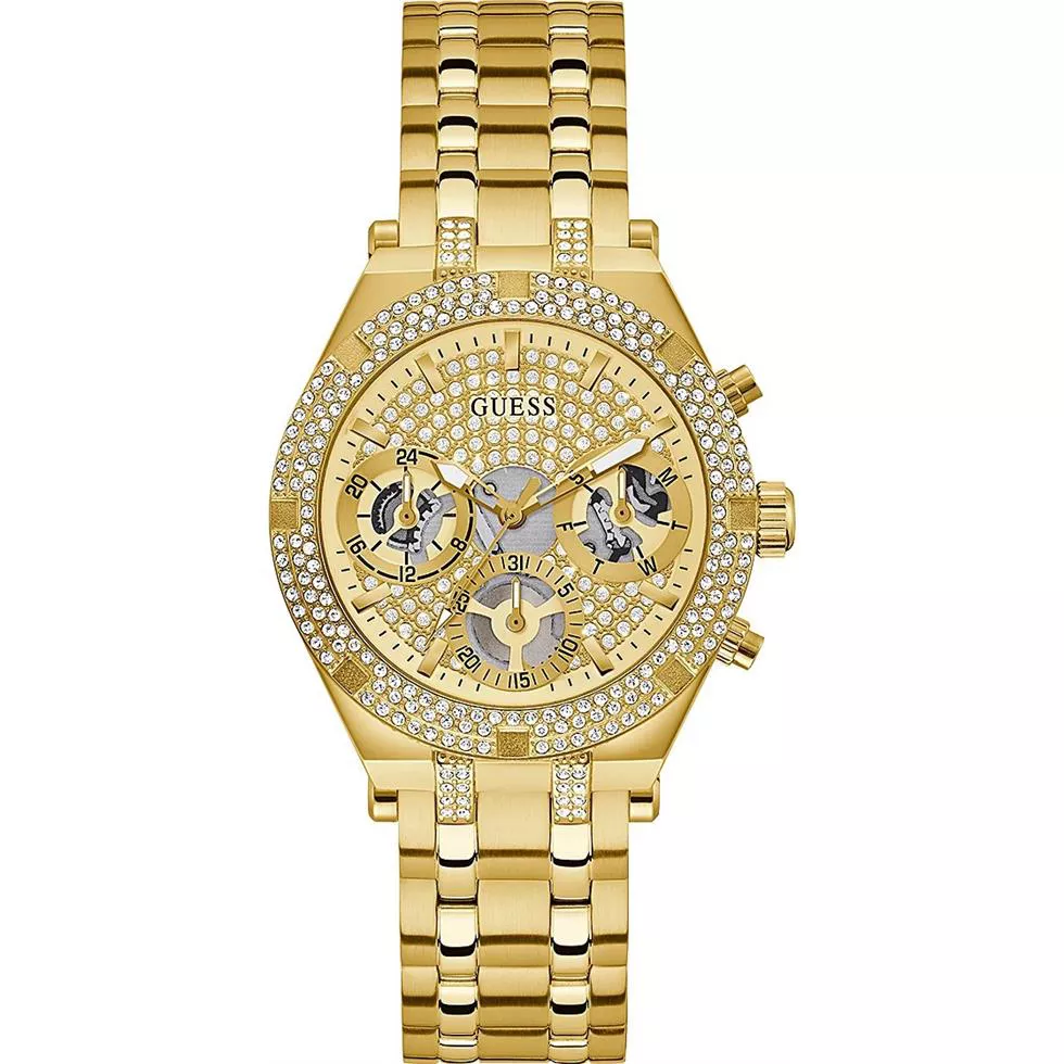 Guess Allara Gold Tone Watch 38mm