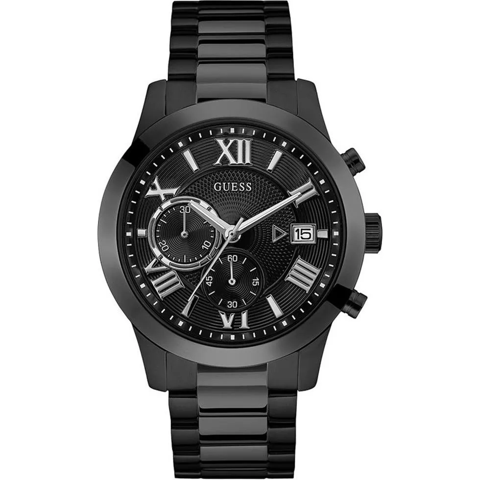 Guess Atlas Chronograph Black Watch 45mm