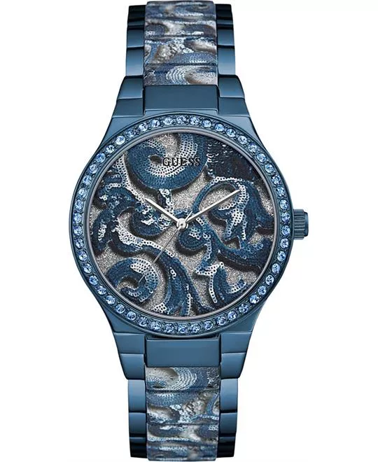 GUESS Baroque Solid & Patterned Women's Watch 39mm