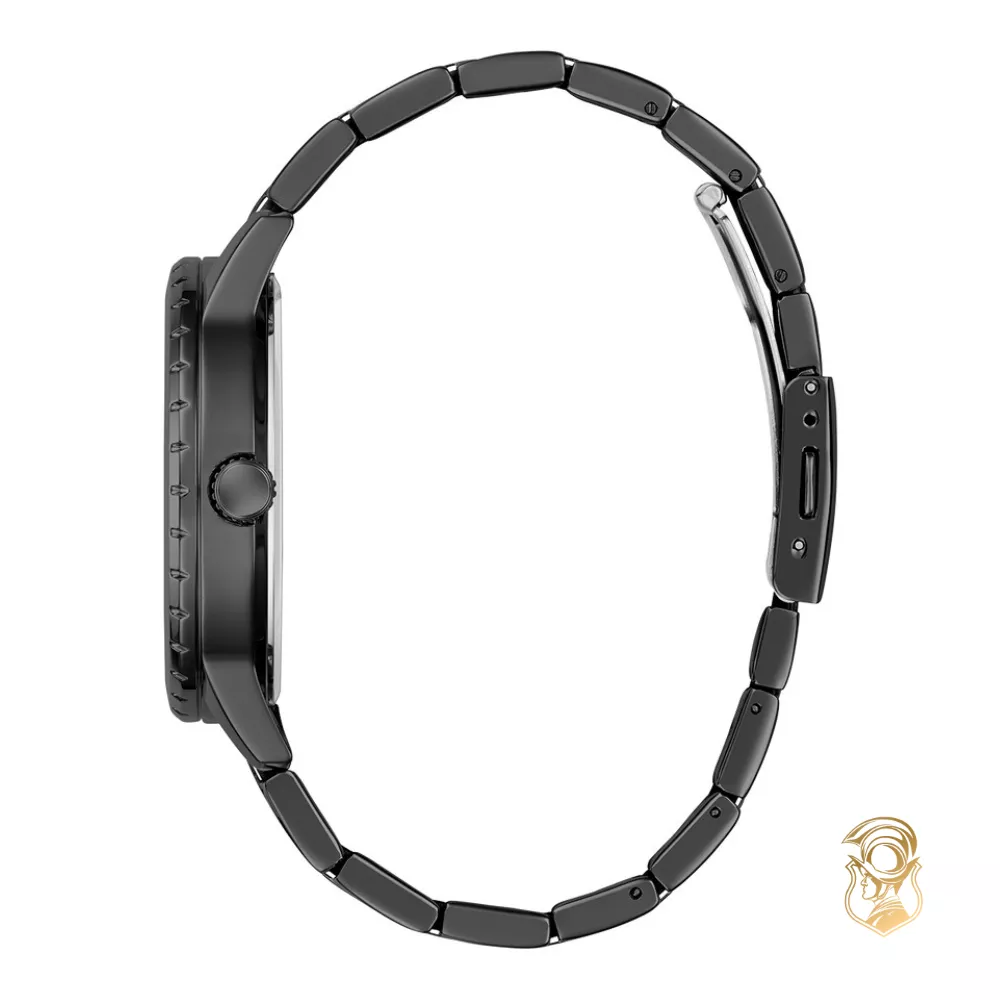 Guess Black Analog Watch 44mm