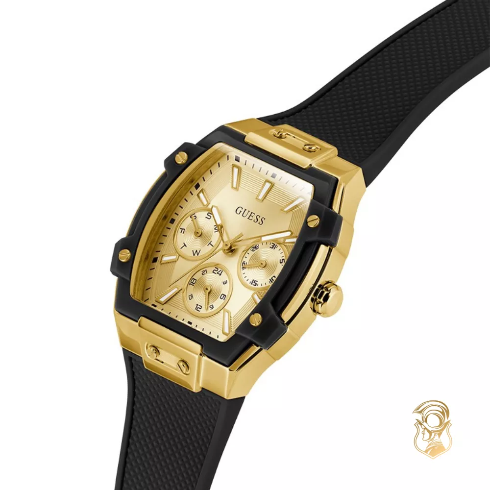 Guess Black Gold Tone Multi-function Watch 35mm