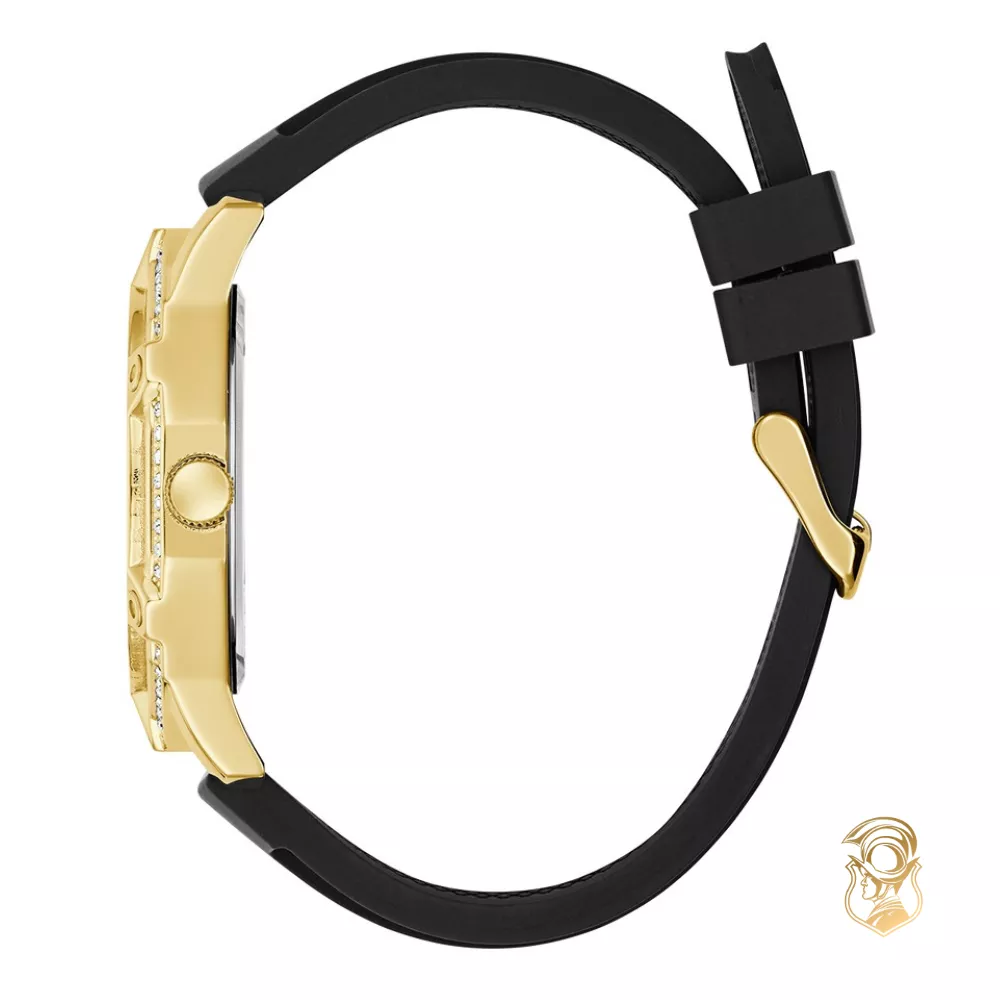 Guess Black Gold Tone Multi-function Watch 46mm