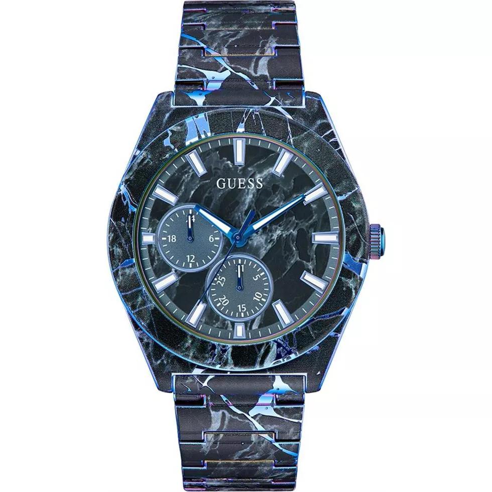 Guess Black Multi-function Watch 44mm