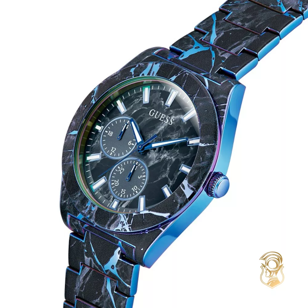 Guess Black Multi-function Watch 44mm