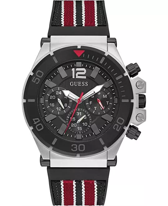 Guess Eco-Friendly Black Watch 48mm