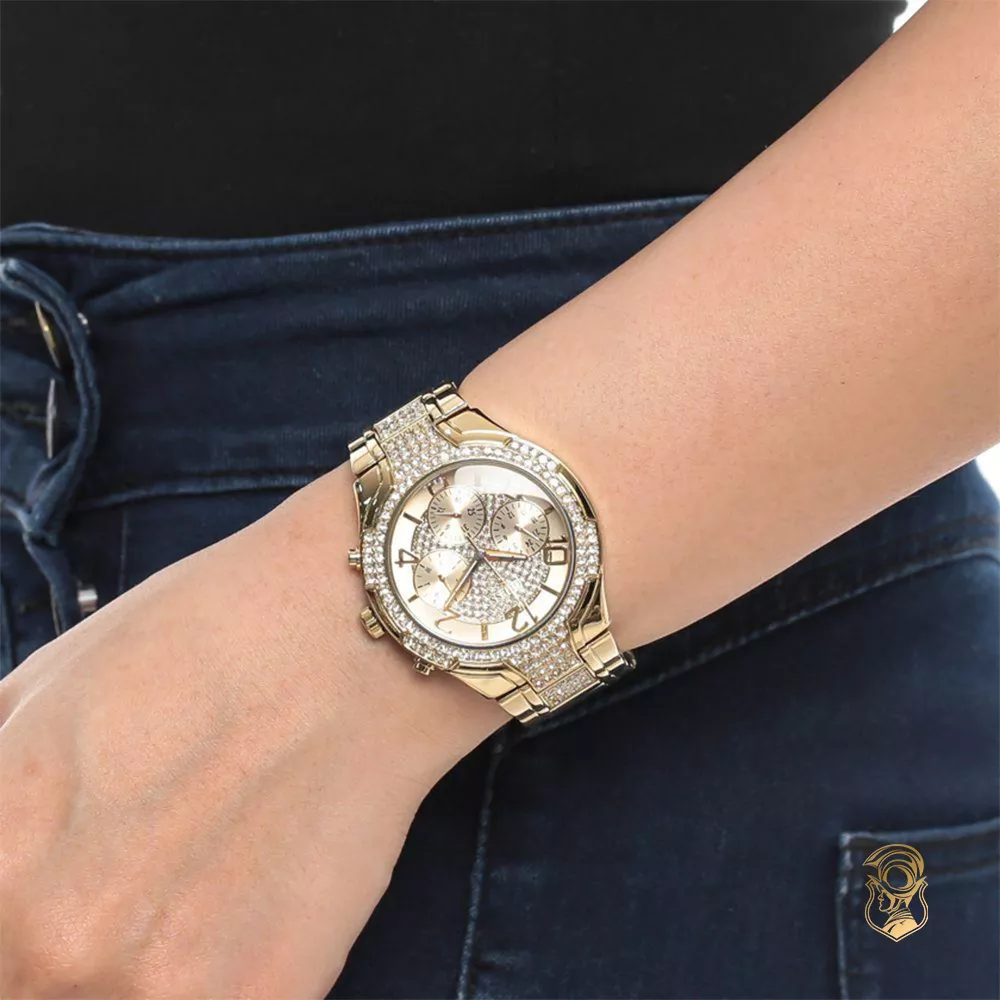 Guess Blod Gold-Tone Watch 44mm