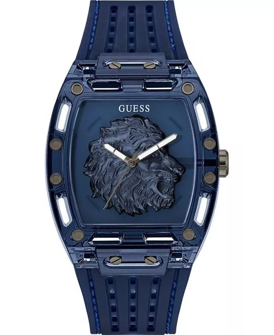 Guess Blue Analog Watch 42mm