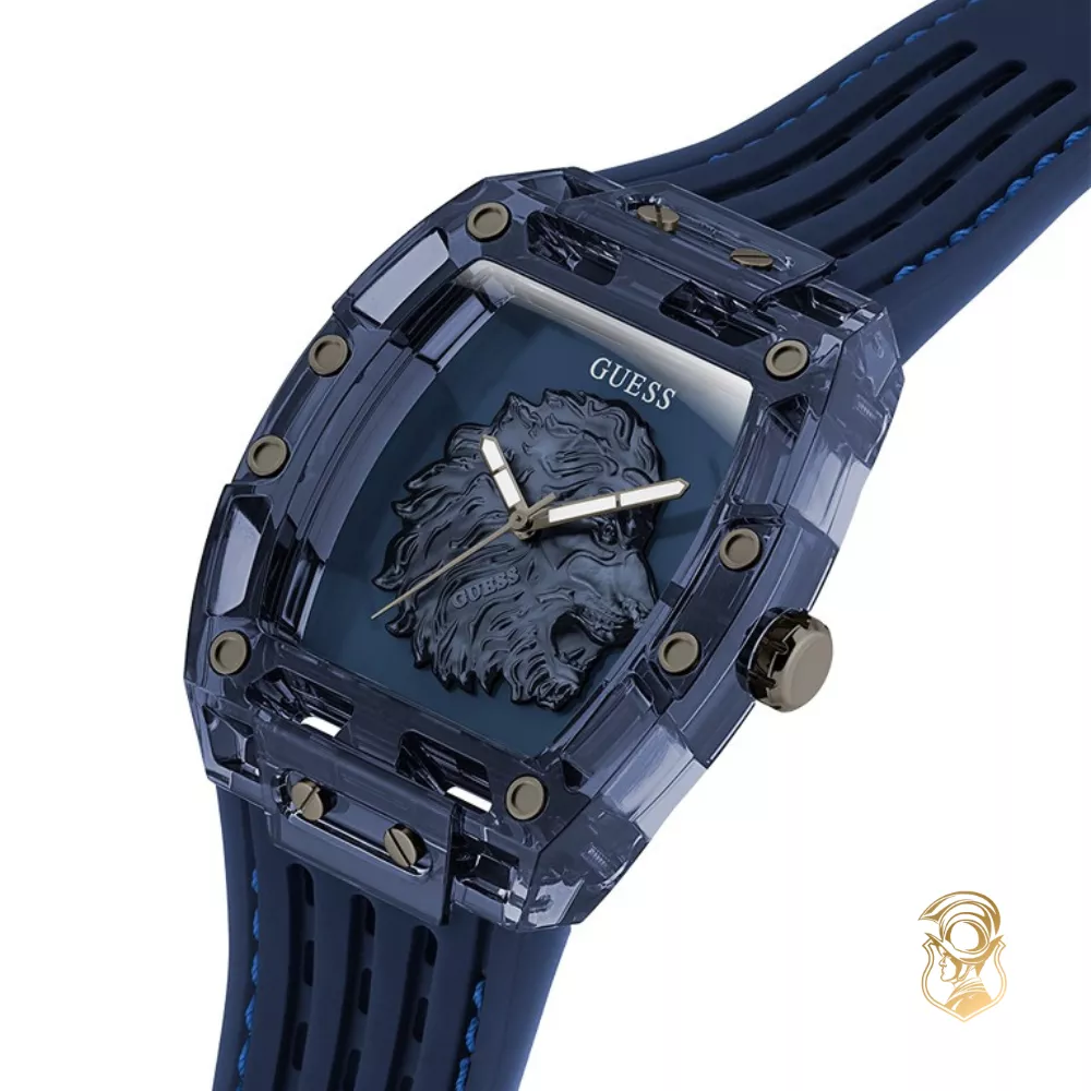 Guess Blue Analog Watch 42mm