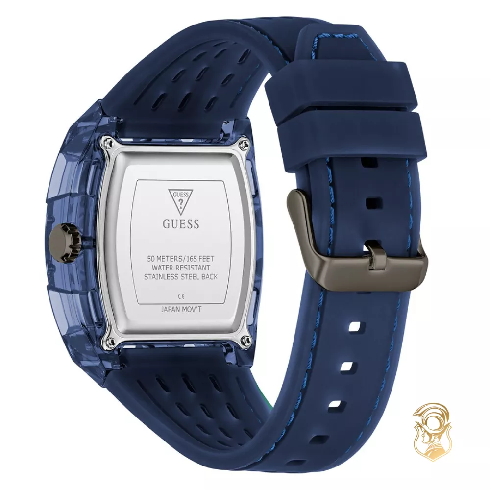 Guess Blue Analog Watch 42mm